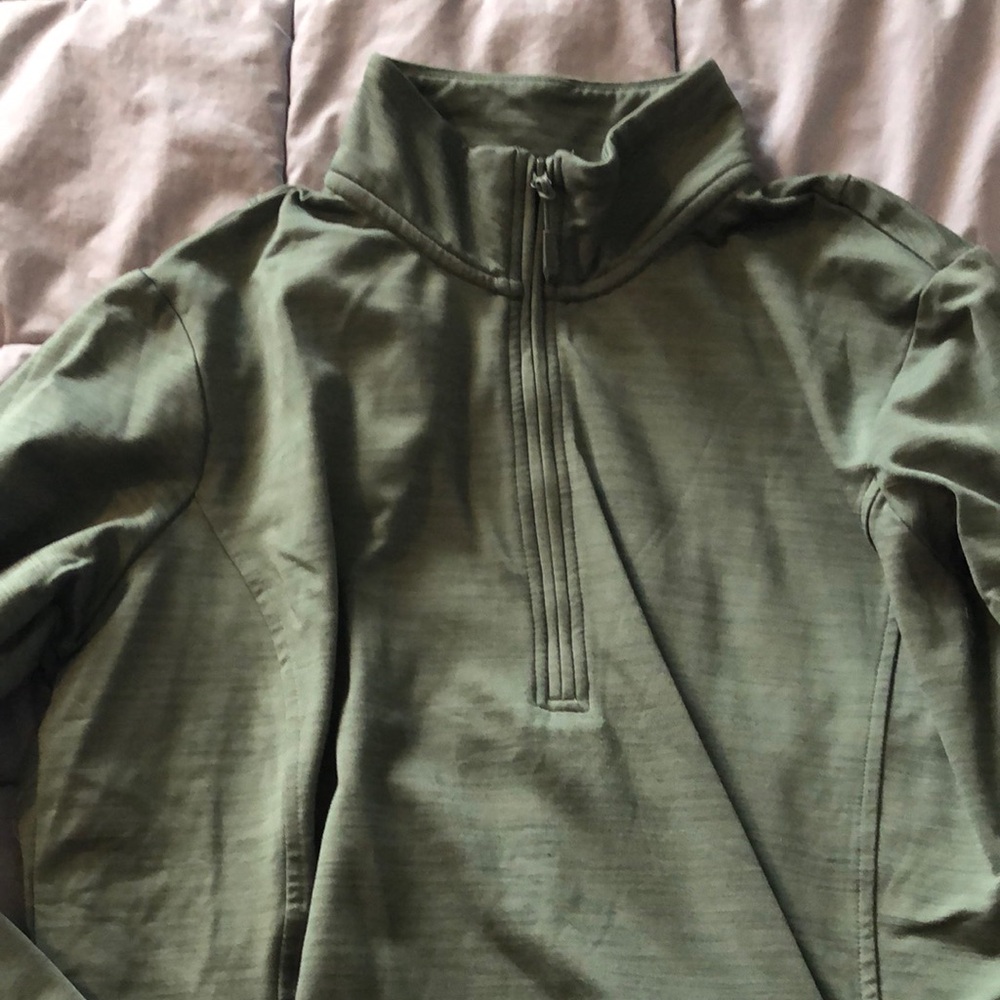 2/$10 Eddie Bauer 1/4 zip sage green